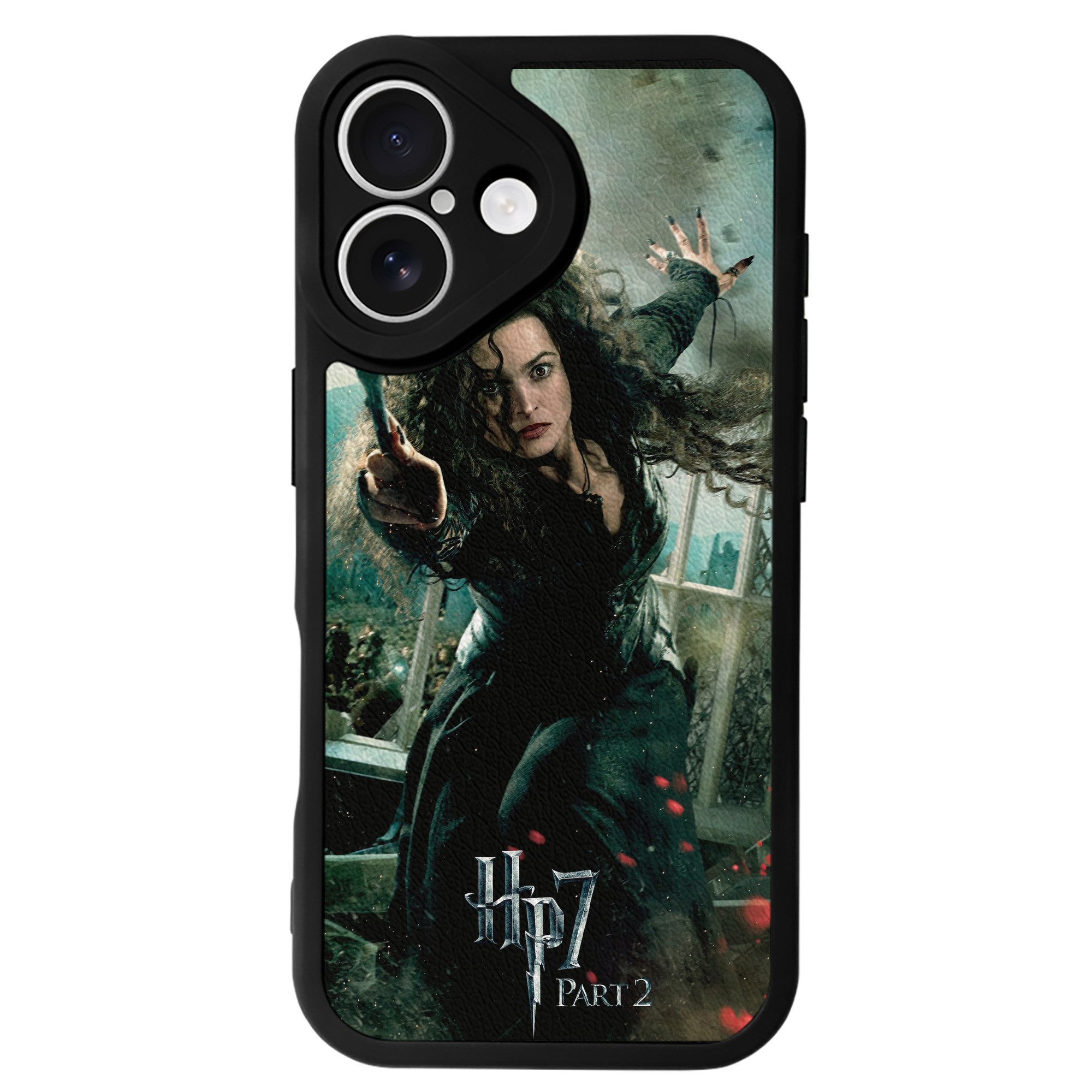 （画像用） Harry Potter ハリー・ポッターシリーズ 【iPhone 16シリーズ対応】シリコンスマホケース（レザー調） 材質：シリコン